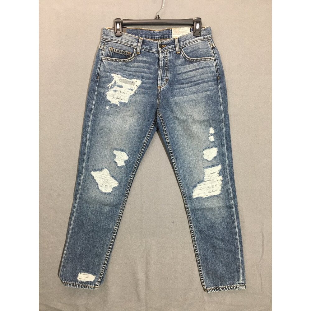 Siwy Jean Womens High-Rise Skinny Distressed Size 26 Giavanna Wait for Me Blue